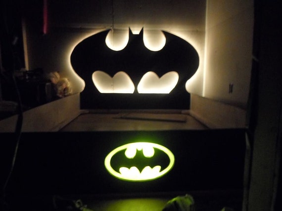 Twin bed custom bed Batman bed Superhero bed Headboard