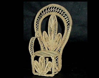 MINIATURE RATTAN CHAIR