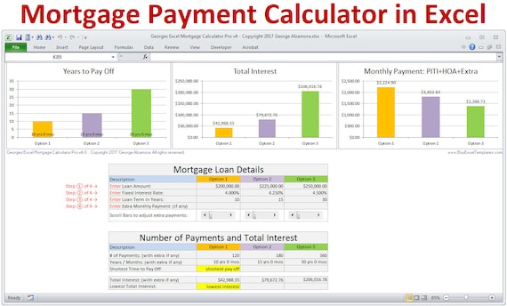 paying extra on mortgage calculator