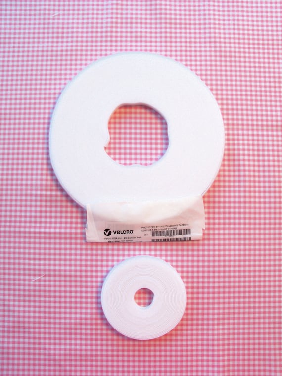 EXTRA THiN VELCRO ® / 3 Yard Pack of Genuine VELCRO® Brand Ultra Thin Low Profile Hook & Loop for Doll Clothes /Many Colors