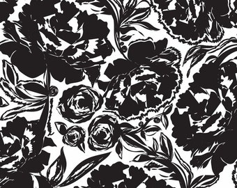 Arianna Black (118.101.03.1) - Modern Eclectic Collection by Khristian Howell - Blend Fabrics - 1 yard