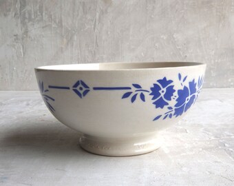 Vintage French cafe au lait bowls