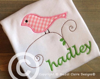 Bird on a Vine Shirt
