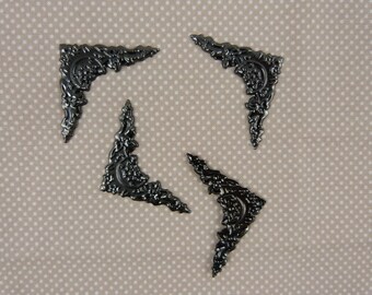 Four corners, metal embellishment scrapbooking
