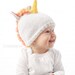 Baby Unicorn Hat KNITTING PATTERN / Unicorn Pattern / Unicorn Horn Hat / Gold Unicorn Horn / Unicorn Baby Outfit / Unicorn Patterns