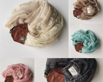 Studio Love Camera Strap: sand lace scarf pro photographer dslr leather