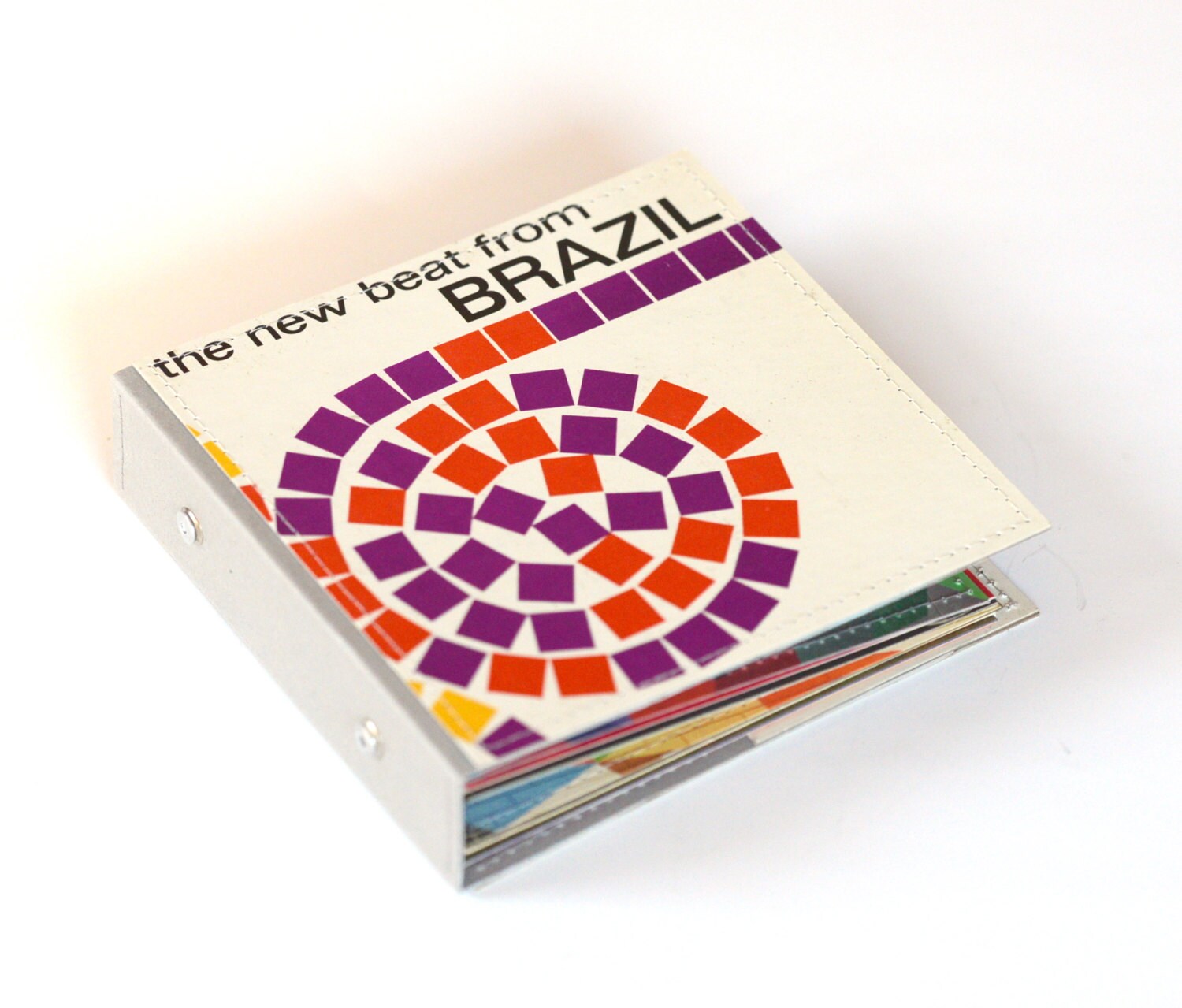 14 CD Wallet CD / DVD Aufbewahrung Buch aus Upcycled