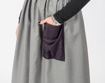 Skirt MoD. SAGE/Light Grey