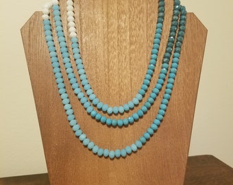 Blue Ombre Necklace