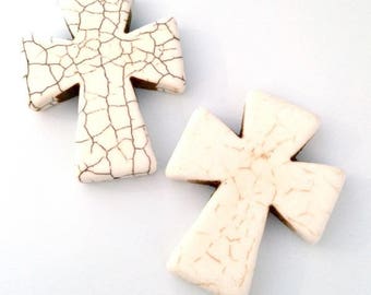 5 X 50mm or 5cm❤ stone cross ❤