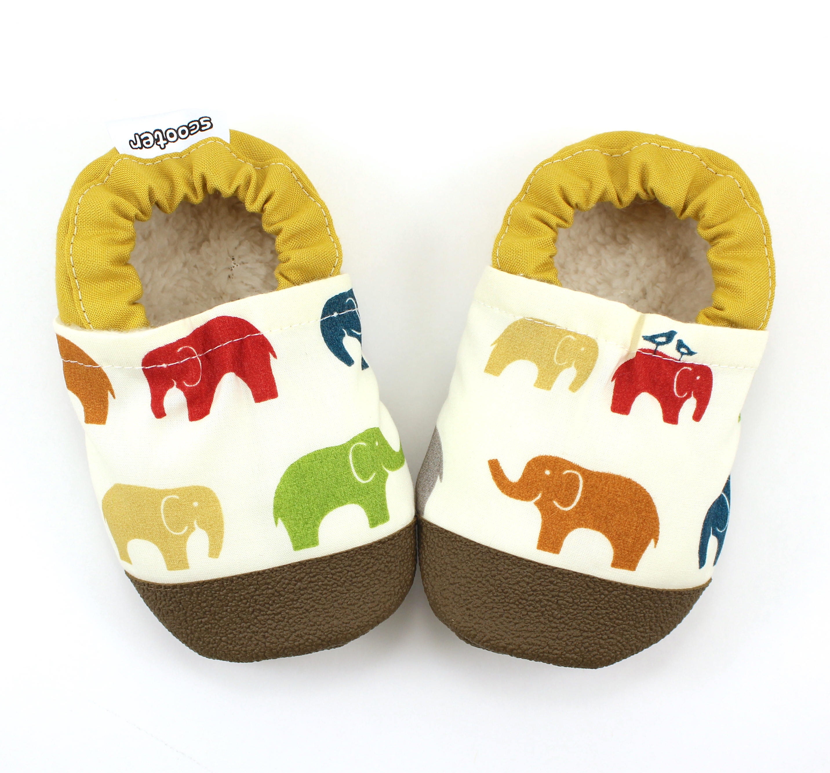 elephant baby shoes elephant clothing baby booties organic