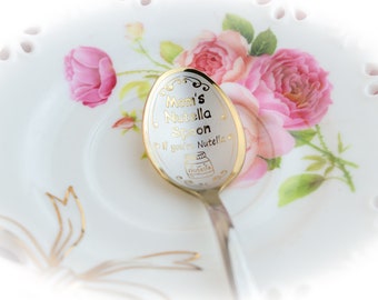 Nutella spoon Personalized gift Moms gift Custom gift Actual Personalize Engraving Gift Mothers day Personalized Gift for Mom Gift for women
