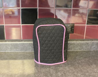 Can Opener Cover 600+ Color Combos (Black/Plum Shown) Any Brand/Model! Great gift for Xmas/Birthday/Showers/Weddings! Gift under 25