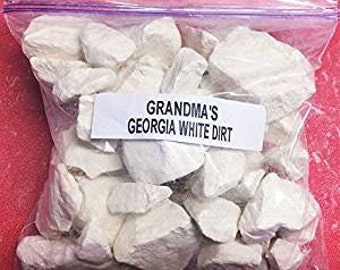 Grandma's Original Georgia White Dirt Kaolin Clay Chunks