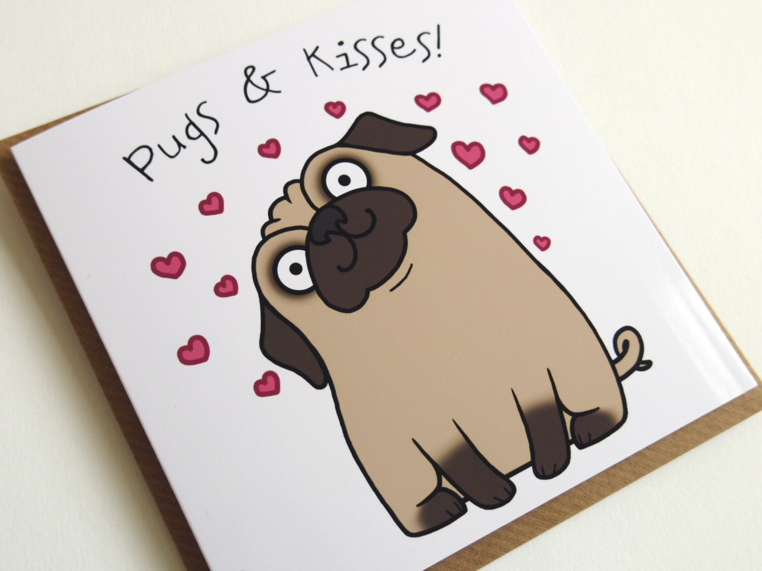 Image result for card pug