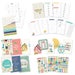 Domestic Bliss HOME MONTHLY PLANNER INSERTs A5 Add-on, Simple Stories Carpe Diem Planner Inserts, Dividers, Folder, Planner Stickers (8914)