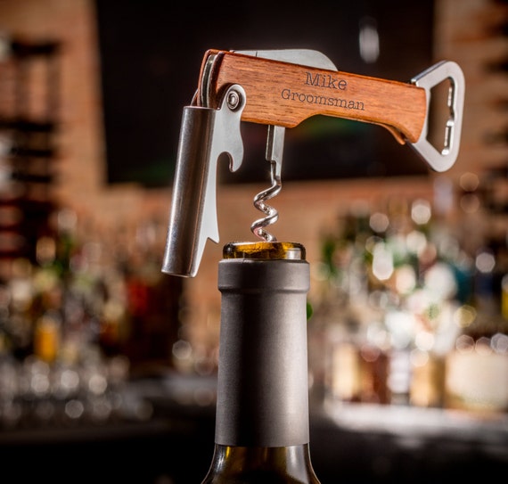 Personalized Corkscrew Personalized Wine Corkscrew Bottle