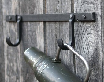 Coat Hook Set, Craftsman Wall Hooks, Industrial Wall Hook, Rustic Coat Hooks, Rustic Wall Hooks, Blacksmith Hooks, Cabin Hooks, Metal Hooks