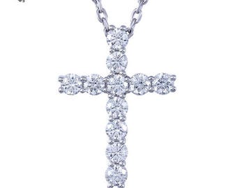 Diamond Cross Necklace
