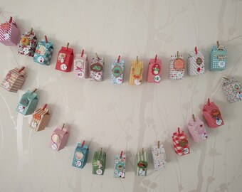 Hand-made advent calendar