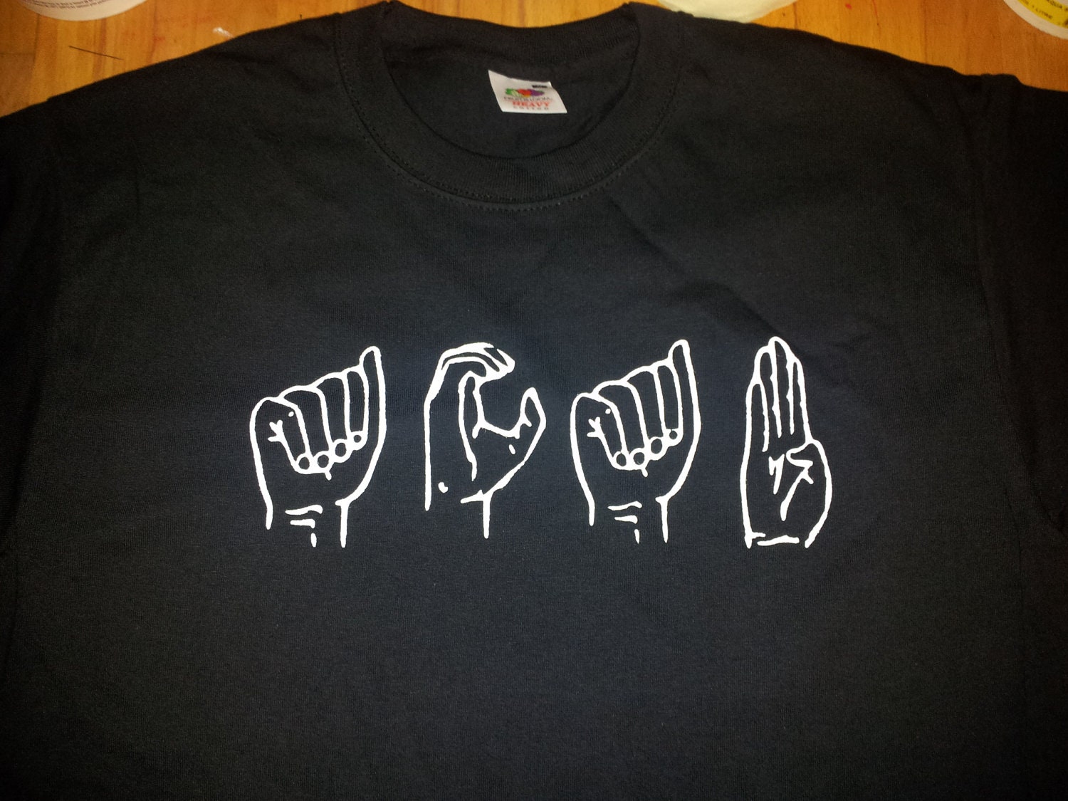 A.C.A.B T-shirt In International Sign Language