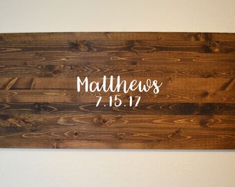 Rustic Wedding Guestbook Alternative, Rustic wedding, Guest Book Alternative, Wedding Guest Book, Personalized Guestbook, Custom Guestbook