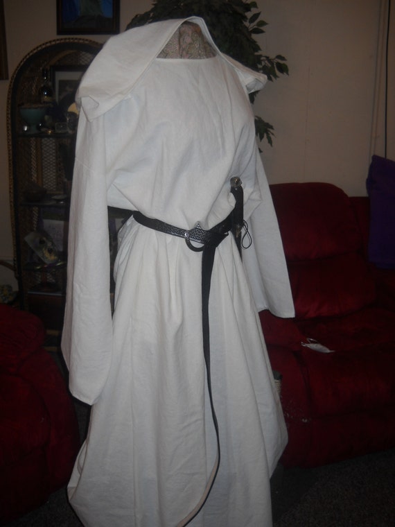 Basic Style Traditional Witch Ritual Robe Unisex FREE