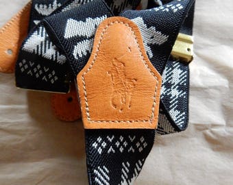 Vintage Mens Button Suspenders/Ralph Lauren