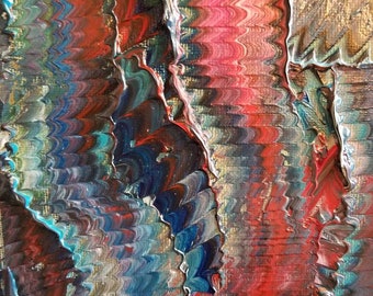 Original Abstract Oil Painting