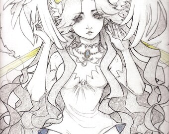 Original Artwork - The Winged Head