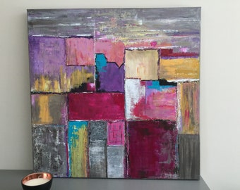 Abstract painting colorful comptemporain / / abstract art / / original painting