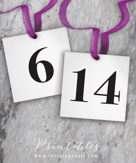 raffle numbers to print