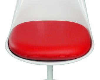 Durable Vinyl Replacement Cushion for Saarinen or Burke Tulip Side Chair - Many Colors Available
