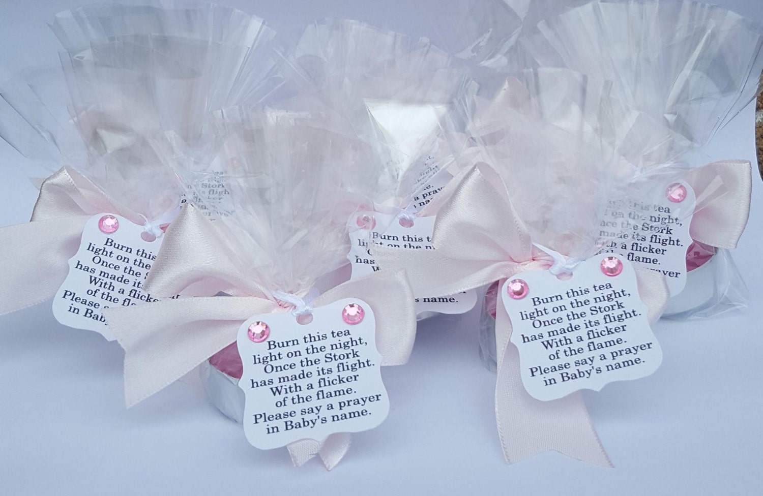 Tealight And Candle Baby Shower Favor Poems Best Candle 2018 Il Fullxfull Tealight And Candle Baby Shower Favor Poems