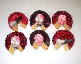 12 halloween zombie fortune cookies halloween school party favors zombie arm zombie brain zombie skull walking dead