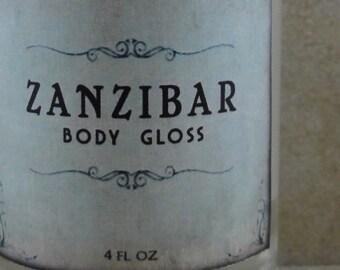 Zanzibar - Body Gloss - Limited Edition