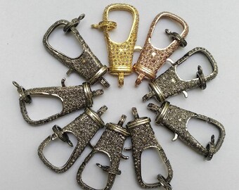 Diamond locks or lobsters or clasp