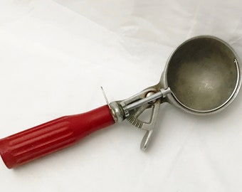 Vintage Peerless Ice Cream Scoop Retro MCM Mid Century Scooper