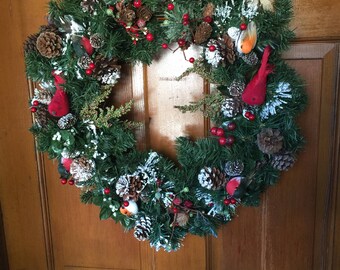 Woodland Christmas Wreath