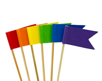 Rainbow Treat Toppers | Rainbow Cupcake Toppers | Birthday Party