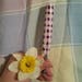 Gingham polymer clay crochet hooks, ergonomic crochet hooks, colorful crochet, clay handle hooks, crochet gift, handmade