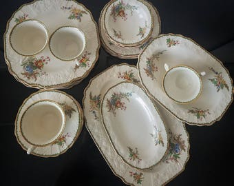 Myott staffordshire Devon 29 PC Dinnerware Set