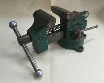 Vintage bench vise | Etsy