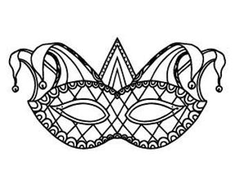 Mysterious Mask Set of 4 Coasters