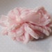 Baby Pink Chenille Ribbon or Trim - 20 Yards