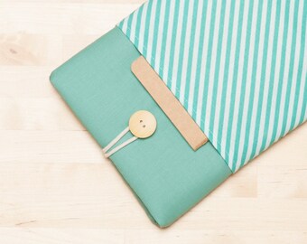 kindle case / kindle voyage sleeve / kindle cover / kindle fire HD 6 sleeve / kobo glo case - Teal circus