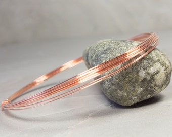 Square Half Hard 24, Copper Wire, 24 Gauge Square Wire, Half Hard