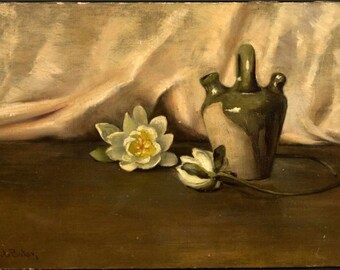 ANTIQUE STILL LIFE Painting