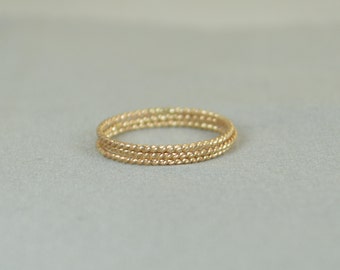 Gold Spiral Rings, 14k Gold Filled Ring, Stacking Ring, Boho Stacking Rings, Unique Dainty Rings, Dainty Gold Rings, Thin Dainty Ring, Alari