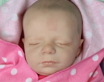 Open Mouth Realborn Madison Asleep. Takes Paci & Bottle Nipple